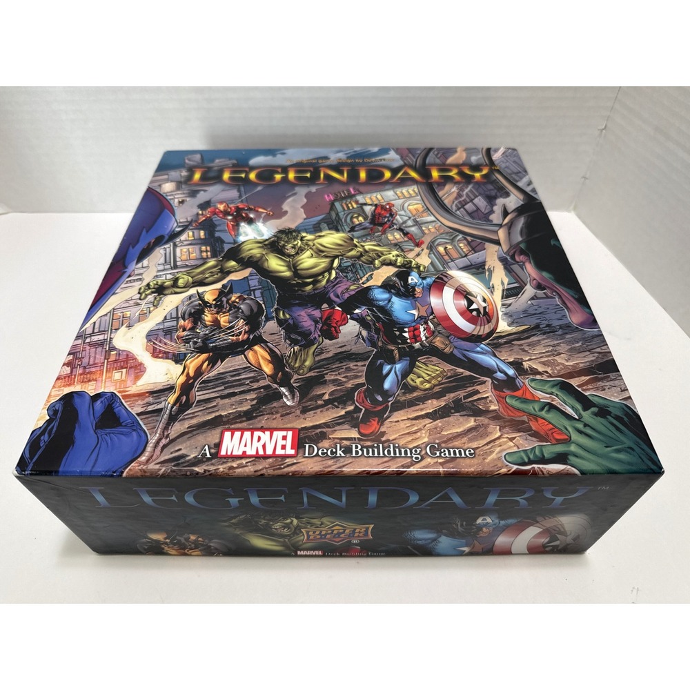 Upper Deck Marvel Legendary Deck Building Game Core Set Strategy Card Game Board